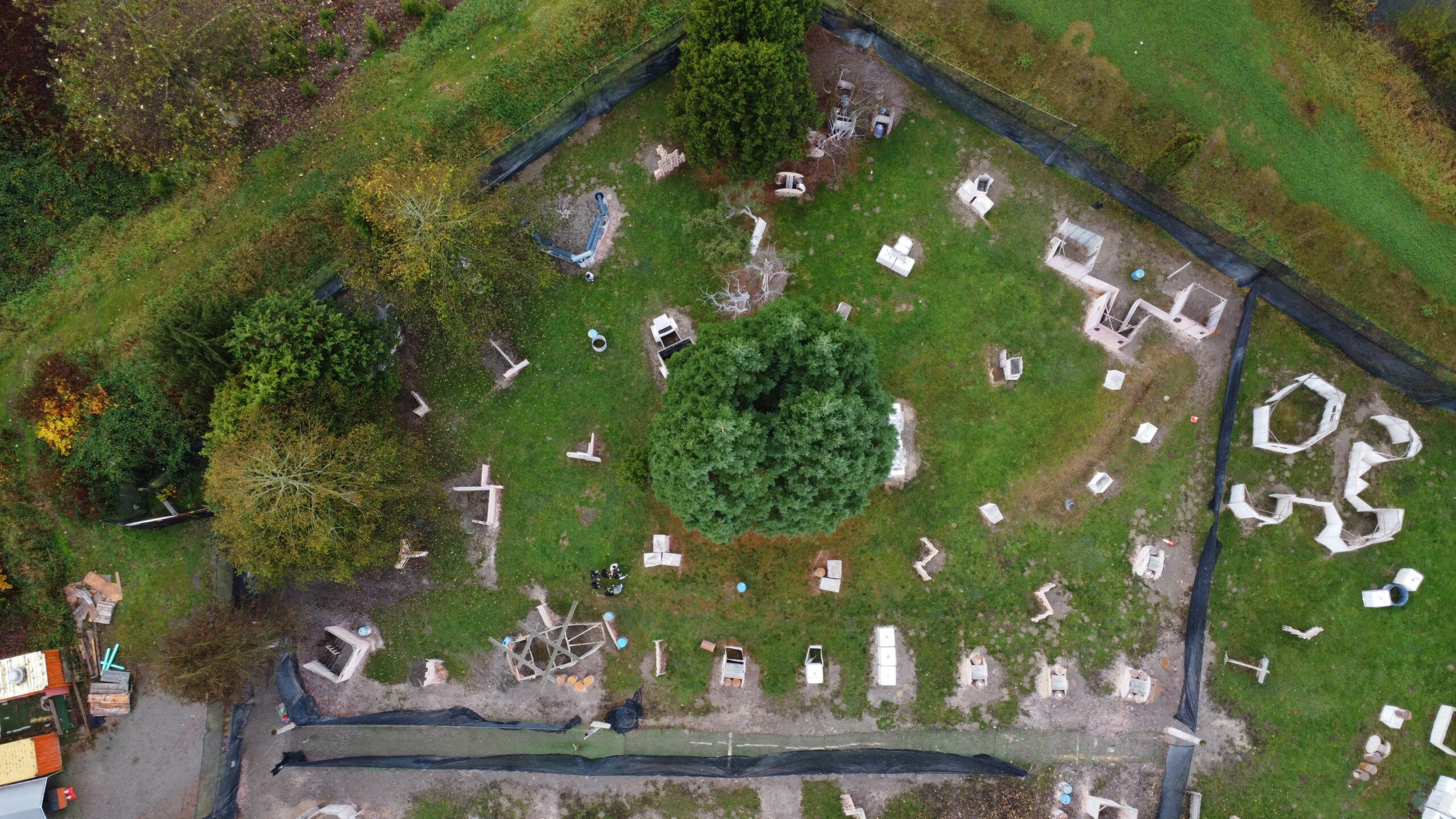 Aerial View of Map